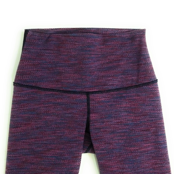 LULULEMON Wunder Under High Rise Crop II Pant Roll Down Size 2 - Picture 5 of 8